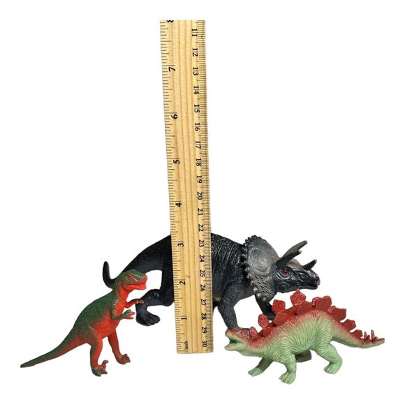 12 Dinosaur Figurines‎ Realistic Prehistoric Cake Topper Plastic Various Sizes - Picture 7 of 10